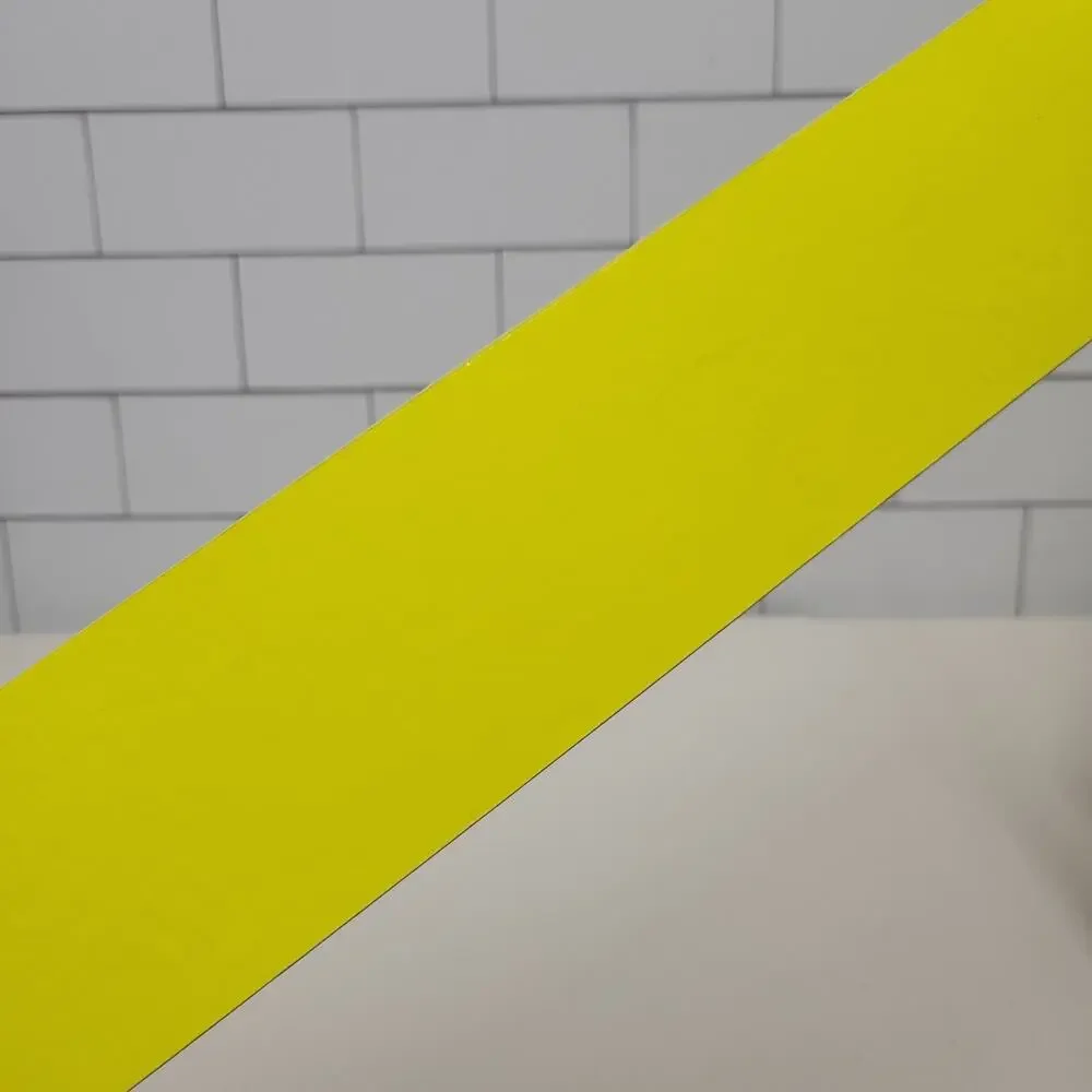 Women Neon Yellow Wide Waist Belt Size 1X Adjustable Statement Fashion Belt Y2K